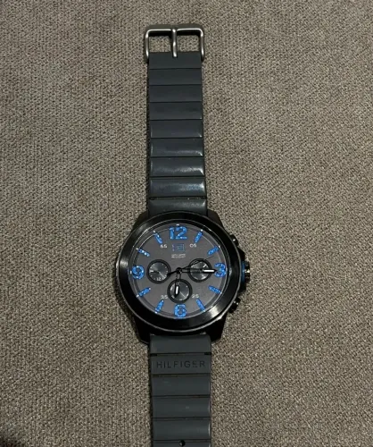 relógio tommy hilfiger masculino cinza