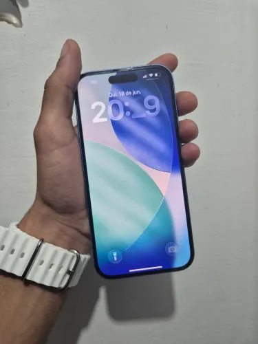 Iohone 16 novo zero 256gb carregador chips todo original face id top bateria 90% bp orginl