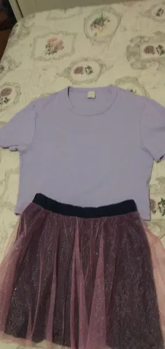 Saia tule Malwee , cropped Hering 