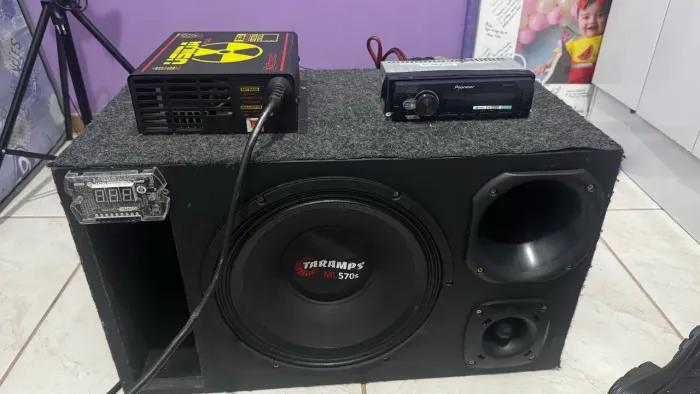 VENDO SOM AUTOMOTIVO COMPLETO - PRONTO PARA USAR