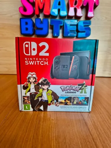 Switch 2 + Pokemon ZA Nacional | Completo | Garantia Nintendo Brasil 