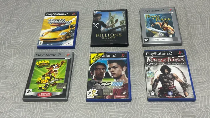 6 Jogos de PS2