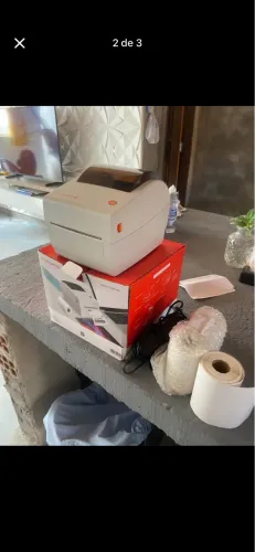 Impressora térmica da tomate 