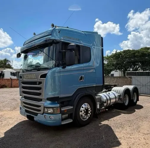 Scania r440 streamline 6x4 2018 único dono