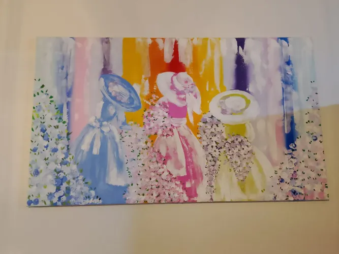 Tela de pintura decorativa