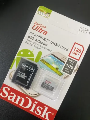 Cartão De Memória 128 Gb Micro Sd Classe 10 Ultra 100mb/s Original - Novo/ Lacrado