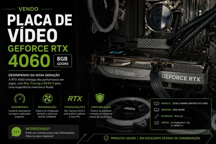 RTX 4060 8GB ZOTAC GAMING