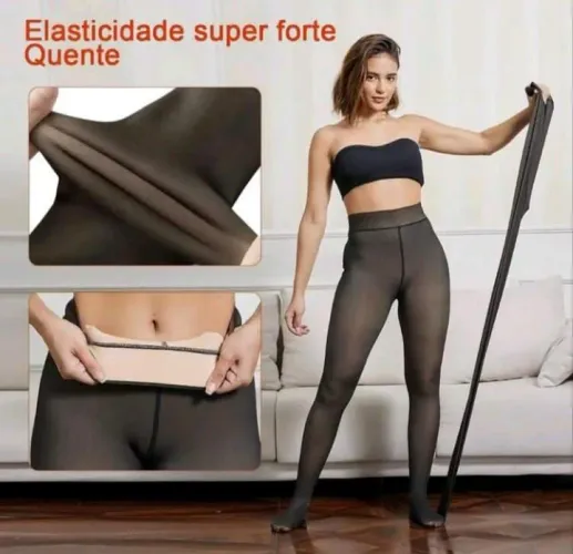 Meia calça térmica Peluciada