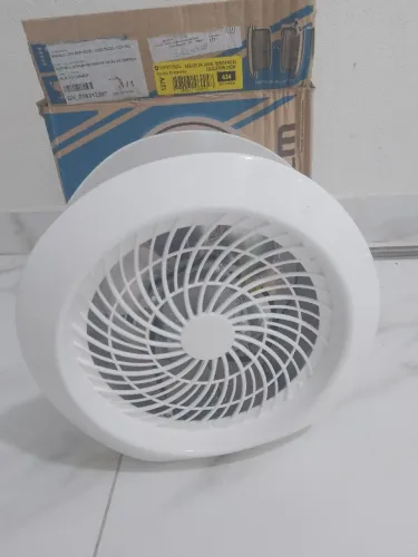 Exaustor de banheiro axial 25cm branco 127V 60W, Ventisol