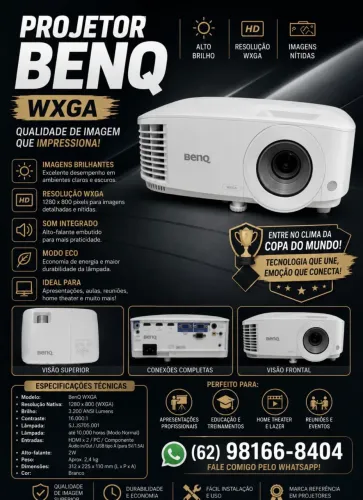 VENDE SE PROJETOR BENG WXGA
