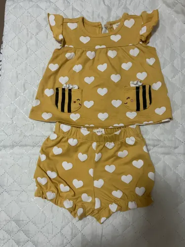 Conjunto short bata baby