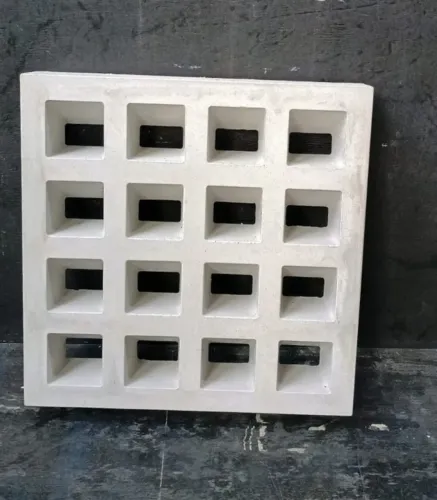 Elemento Vazado Cobogó Anti Chuva 39x39x07 Novity kit com 5 peças