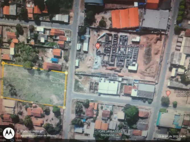 Terreno para venda tem 4.641 m², na avenida Brasil em Pascoal Ramos - Cuiabá - MT