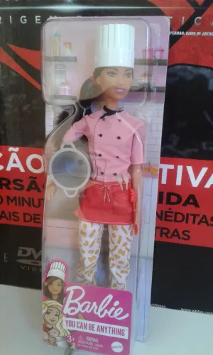 Boneca Barbie Profissão Chef de Cozinha Mattel Nova Lacrada 