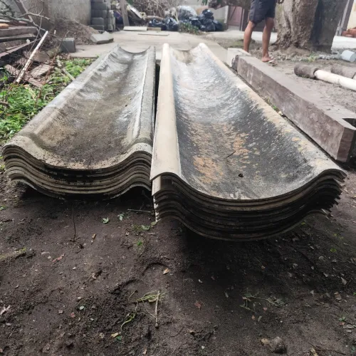 Telhas moduladas onda