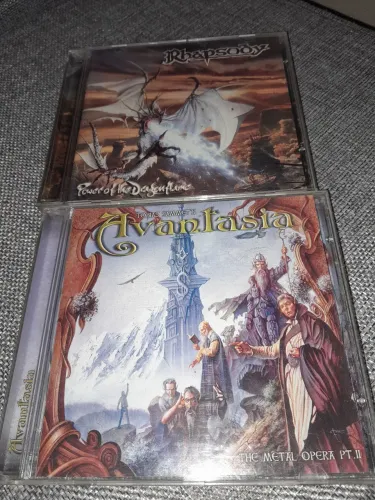 Avantasia + Rhapsody l Kit Power Metal | CDs Originais - Ótimo estado com encartes.