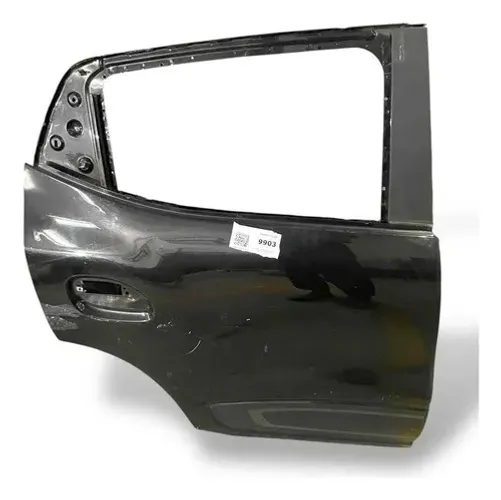 Porta Traseira Direita Renault Kwid 2018 A 2021 Traseira Direita Preto