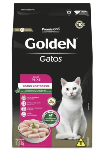 RAÇÃO PARA GATOS CASTRADOS