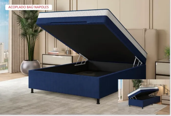 Cama box baú 