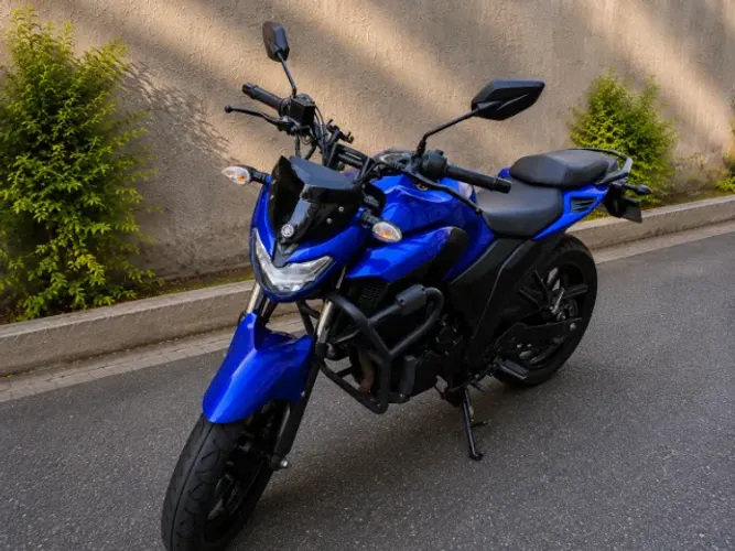 Fazer 250 2021 Azul Único Dono.