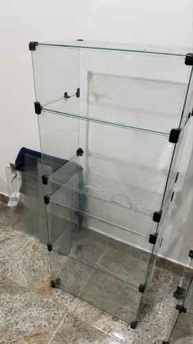 Balcão de vidro expositor