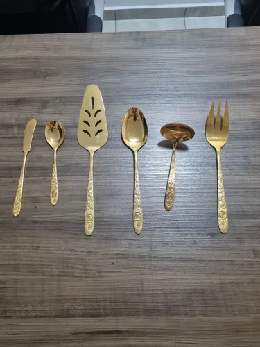 Faqueiro Dourado Classic