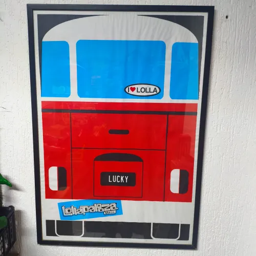 Quadro do Lollapalooza de 2018.
