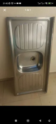 Pia inox Tramontina 1,20