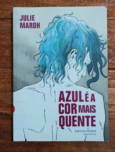 Livro Azul é a Cor Mais Quente