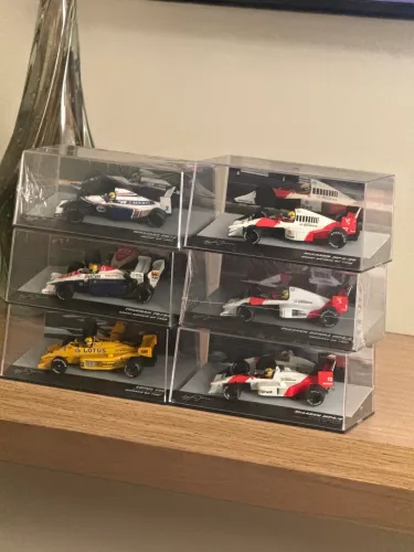 Miniatura Senna 6 peças