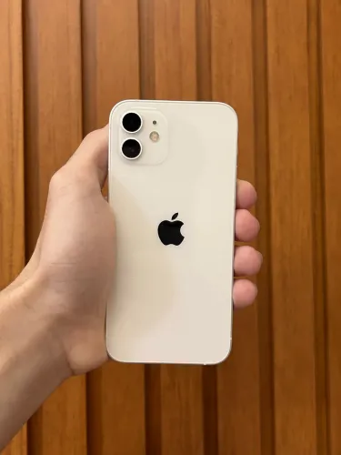 IPHONE 12 BRANCO SEMI NOVO