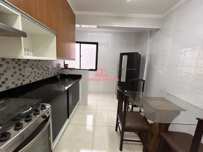 Apartamento para Alugar em Aviação, Praia Grande - SP 2 quartos mobiliado .
