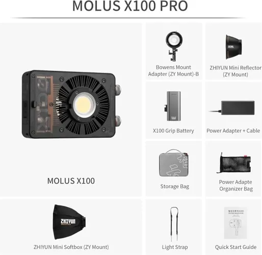 Zhiyun Molus X100 Pro - Estado de Nova | R$ 1.800
