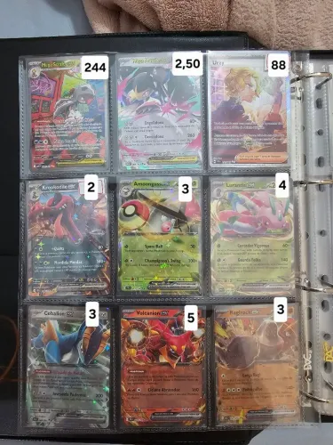 POKÉMON TCG Cartas Avulsas NM 