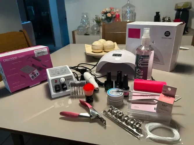 Kit Nails design (acompanha brinde de 4 esmaltes de gel)