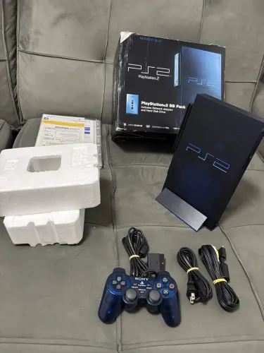 PlayStation 2 midnight blue 