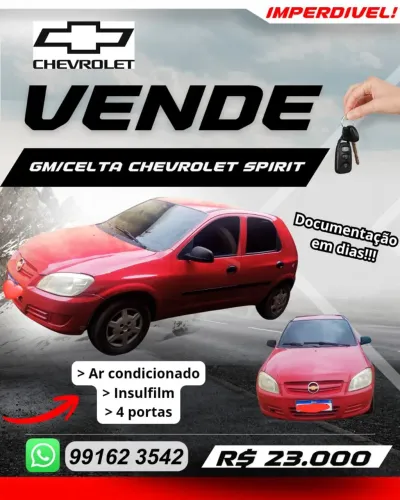 Chevrolet Celta Spirit/ LT 1.0 MPFI 8V Flexp. 5P 2011