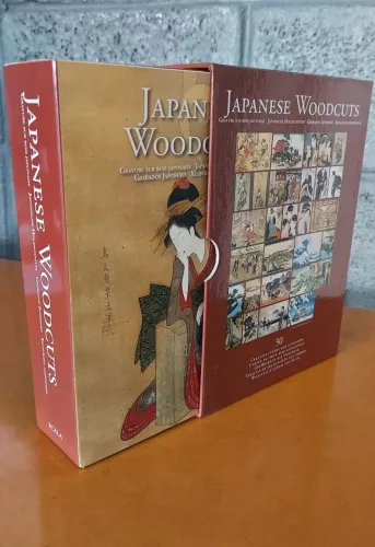 JAPANESE WOODCUTS - COLEÇÃO CARTÃO POSTAL DO JAPÃO ANTIGO (30 UNIDADES)