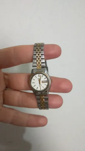 Relógio vintage Seiko 5 original - feminino