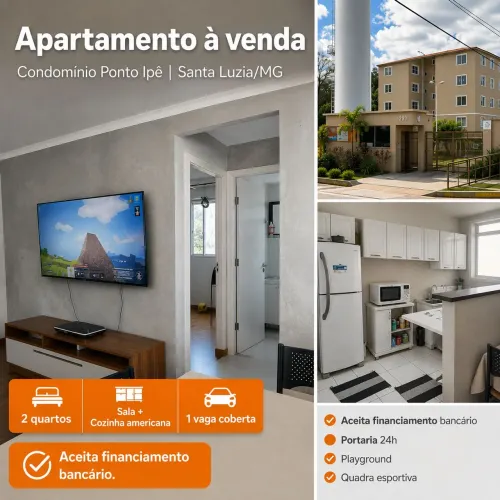 Apartamento à venda - Santa Luzia/MG