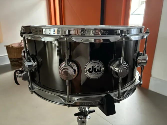 Caixa DW Collectors Series Nickel Over Brass 14x6,5