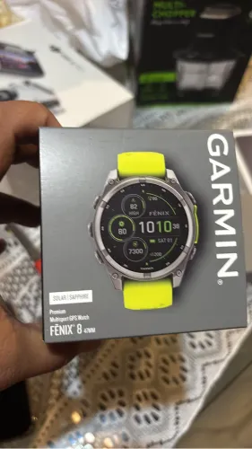 Garmin Fenix 8 Solar Saphira 47mm