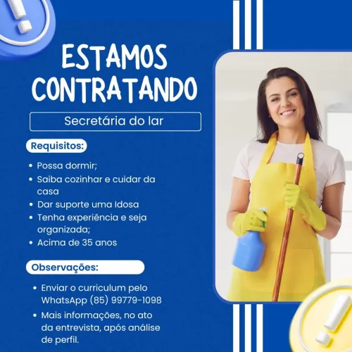 Secretária do lar