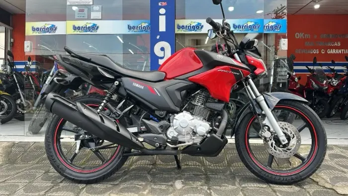 Yamaha Ybr 150 Factor 2025 Vermelha Único Dono