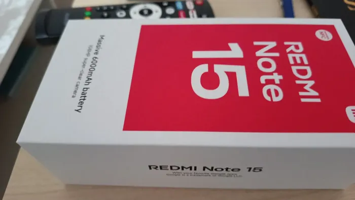 Xiaomi Redmi Note 15 Novo Completo na Caixa com Nota Fiscal + Capa e Película