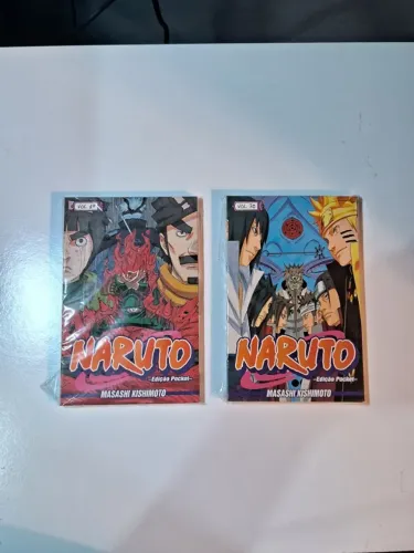 Mangá Naruto vol 69 e 70 - ediçao pocket