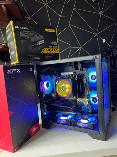 PC Gamer Ryzen 7 5700x + RX 7600 8Gb + 32Gb DDR4