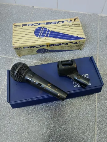 MICROFONE SM58 B - LESON ANTIGO, VINTAGE
