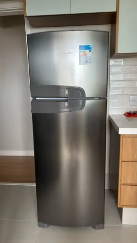 Geladeira Refrigerador Duplex Consul Inox Frost Free CRM39 340 litros