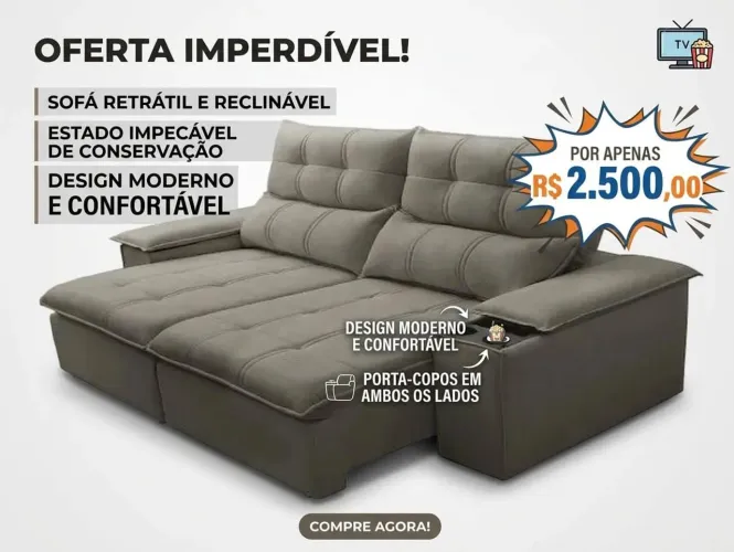Sofá a venda